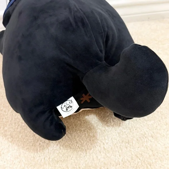 NWT SK Japan Loyal Faithful Mochi-Shiba Inu Dog Plush Laying Down 15" - Picture 3 of 4